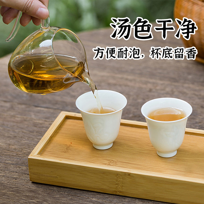 雲南白茶餅陳皮白茶小方片桂花白茶茶葉包禮品小方塊花茶包袋裝